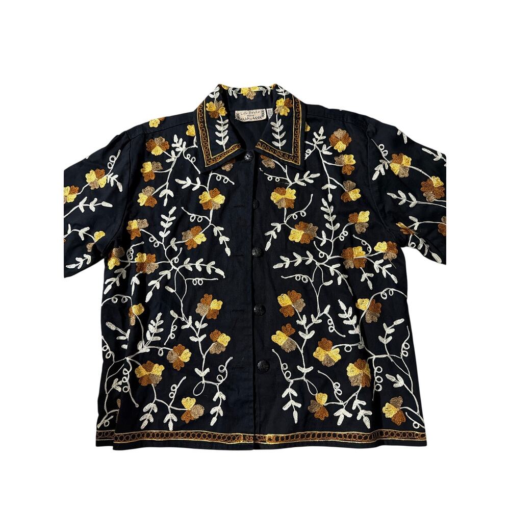 Women’s Life Style Petite embroidered jacket
